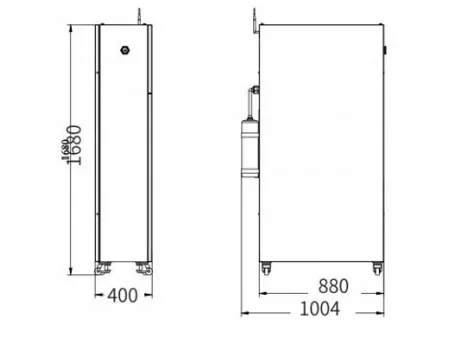 نظام تخزين الطاقة الاحتياطية (مع نظام إدارة البطارية) Energy Storage Cabinets