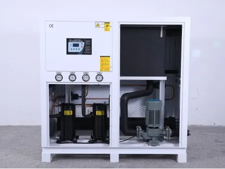 مبرد بالمياه مع ضاغط حلزوني (شيلر سكرول تبريد بالماء، تشيلر سكرول مبرد بالماء) Water-Cooled Scroll Chiller