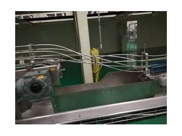 نظام تدوير العلب المعدنية على خط الإنتاج Can Turning Machine