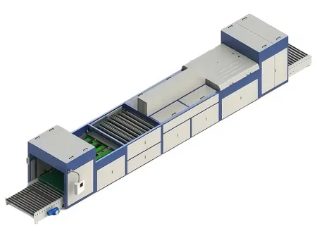 ماكينة غسل الألواح البلاستيكية الفاصلة بين الطبقات (توضع بين طبقات العلب أو المنتجات على البالت) Plastic Layer Pad Washing Machine