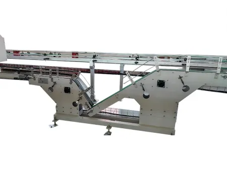 آلة تسوية أجسام العلب (تحويلها من الوضع الأفقي إلى الوضع العمودي) Can Body Upender (Can Up-Righter)