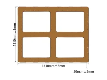 أغطية علوية للباليتات البلاستيكية (لحماية الجزء العلوي من البضائع وتعزيز استقرار التكديس) Plastic Pallet Top Caps