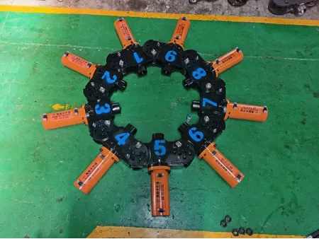 معدات تكسير الخوازيق الهيدروليكية