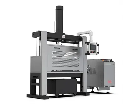 نظام متكامل (بقوة 300kN) لفحص حديد التسليح والأنابيب والمعادن الإنشائية حتى 180 درجة