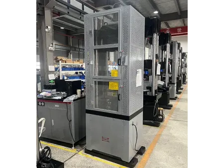 جهاز اختبار وفحص بمساحة مزدوجة ومقابض إسفينية هيدروليكية (سعة: من 300 إلى 3000 كيلو نيوتن)