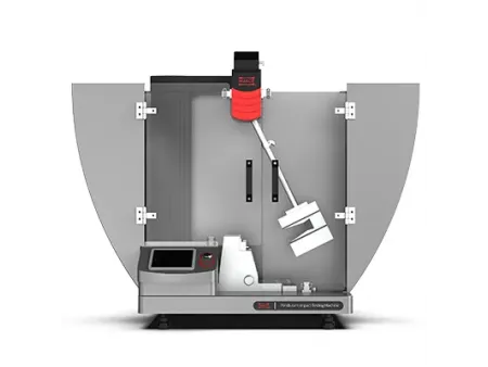 نظام متكامل لاختبارات (تشاربي / أيزود) للبلاستيك، نطاق طاقة من 1 إلى 50 جول