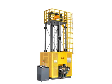 أقوى نظام متكامل لاختبار تحطم المعادن بالإسقاط الحر (الوزن الساقط)، طاقة صدم من 30 كيلو جول إلى 100 كيلو جول