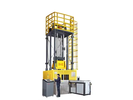 أقوى نظام متكامل لاختبار تحطم المعادن بالإسقاط الحر (الوزن الساقط)، طاقة صدم من 30 كيلو جول إلى 100 كيلو جول