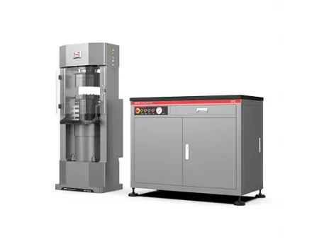 نظام فحص ذكي بصمام تحكم سيرفو لاختبار مقاومة الانضغاط ومعايير المرونة للخرسانة ومواد البناء