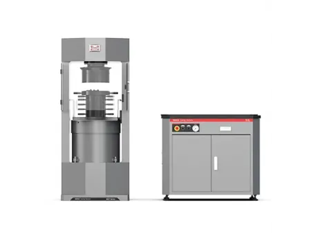 نظام فحص ذكي بمحرك سيرفو لاختبار مقاومة الانضغاط ومعايير المرونة للخرسانة ومواد البناء