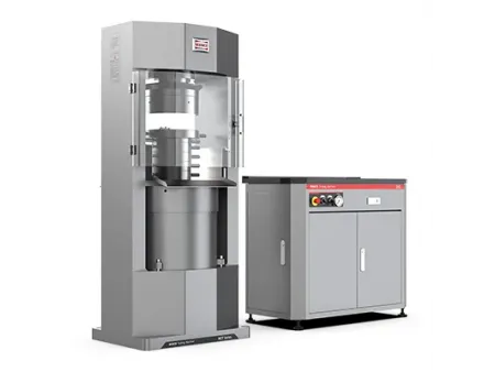 نظام فحص ذكي بمحرك سيرفو لاختبار مقاومة الانضغاط ومعايير المرونة للخرسانة ومواد البناء