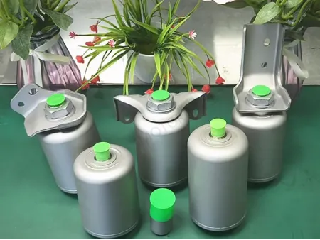 الأكيومولاتر في دوائر الهيدروليك: المركم الهيدروليكي ذو المنفاخ المعدني المرن (أكورديون معدني)