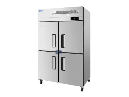 ثلاجة تبريد رأسية (فريزر رأسي، براد رأسي) - طراز آسيوي بابين