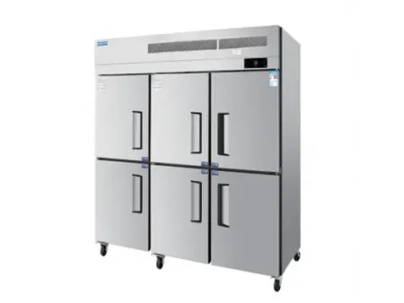 ثلاجة تبريد رأسية (فريزر رأسي، براد رأسي) - طراز آسيوي بابين