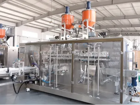 ماكينة تعبئة أكياس جاهزة ذات فوهة واحدة