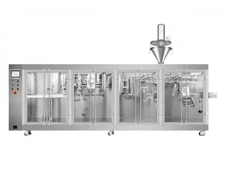 ماكينة تعبئة أكياس مسطحة HFFS ذات فوهة واحدة