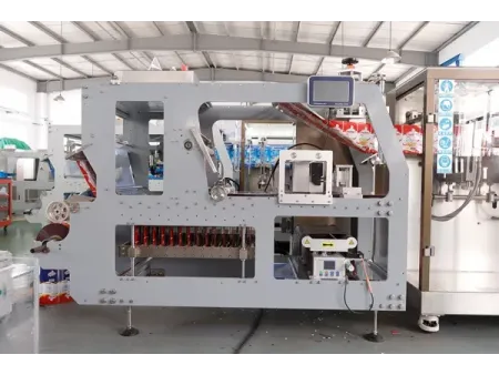 ماكينة تعبئة أكياس ستاند اب HFFS ذات فوهة واحدة