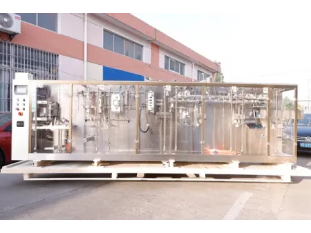 ماكينة تعبئة أكياس سحاب HFFS ذات فوهة تعبئة واحدة