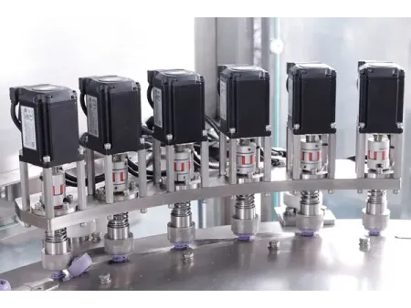 ماكينة تعبئة وتركيب أغطية أكياس الفوهات