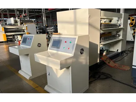 ماكينة القطع العرضي ذات التحكم الرقمي للكرتون المضلع