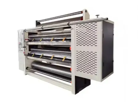 ماكينة الغراء لصنع الكرتون المضلع بخمس طبقات