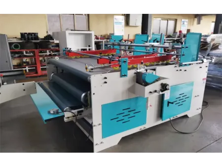 ماكينة الطي واللصق نصف أوتوماتيكية (صندوق بأرضية قابلة للإغلاق السريع)