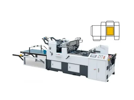 ماكينة تركيب الفتحات في صناديق الكرتون