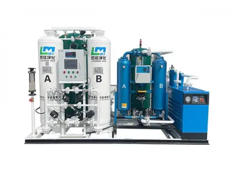 نظام توليد نيتروجين PSA (مولد غاز النيتروجين PSA -بتقنية الامتزاز بالضغط المتأرجح) PSA Nitrogen Generation System