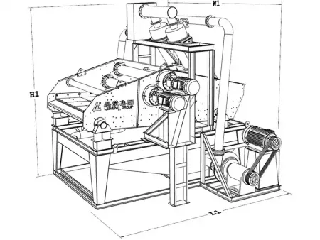 موديل ZKX  نظام استرجاع الرمل الناعم