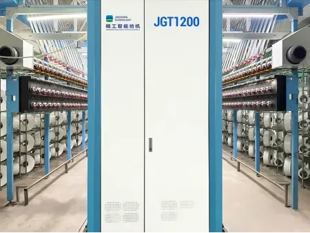 ماكينة تصنيع خيط النايلون DTY، ماكينة غزل بتقنية السحب الكامل  JGT1200XN