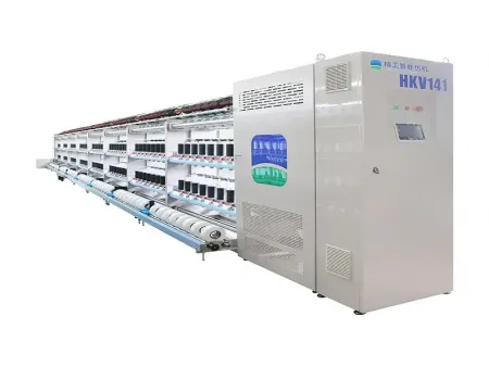 HKV141E  ماكينة تغطية الخيوط المرنة (تغطية أحادية/مزدوجة)  تغطية مفردة/مزدوجة