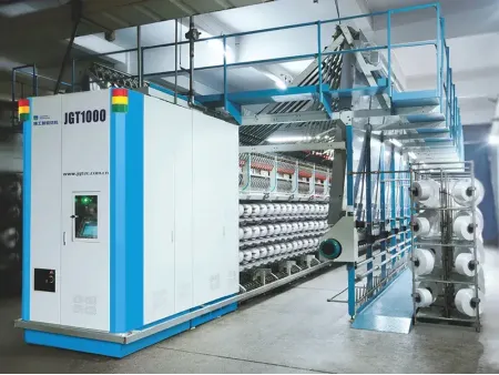 ماكينة تصنيع خيط البوليستر DTY، ماكينة غزل بتقنية البرم الكاذب  JGT1000M
