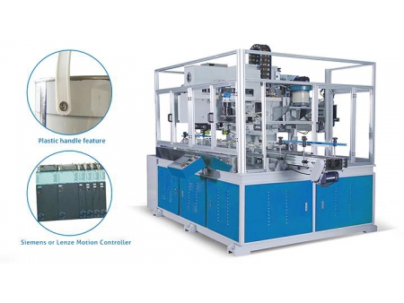 ماكينة لحام وتشكيل المقبض البلاستيكي للسطل Tinplate Can Plastic Handle Forming and Ear Welding Machine