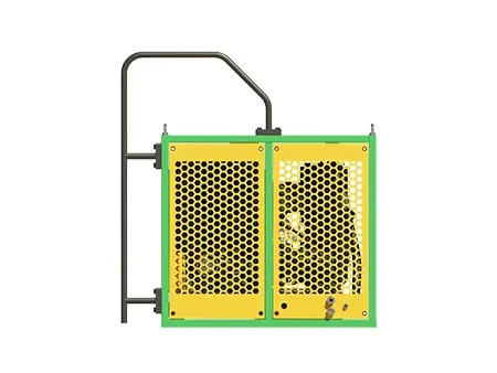 كمبريسة هواء مركبة على الحفارات الهيدروليكية