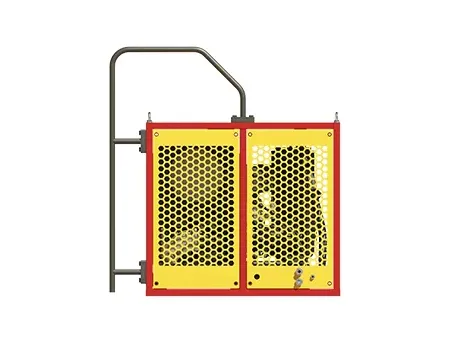 كمبريسة هواء مركبة على الحفارات الهيدروليكية