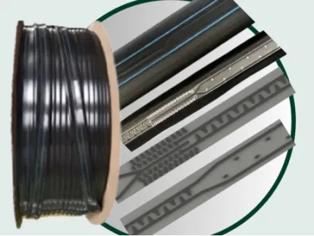 شريط الري بالتنقيط (T-TAPE)، مع منقطات شريطية متصلة Drip Tape (T-TAPE)