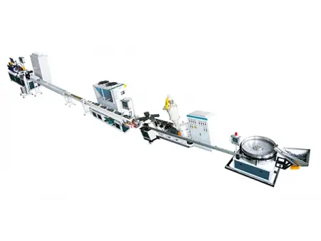 ماكينة تصنيع أنابيب الري ذات نقاطات تعويض الضغط (PC) Flat PC Dripper Irrigation Pipe Making Machine