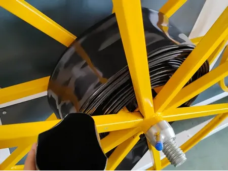 ماكينة تصنيع خراطيم مسطحة من البولي إيثيلين (PE) PE Layflat Hose Making Machine