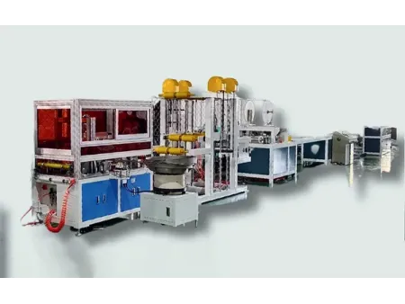 ماكينة تصنيع خراطيم مسطحة ذات فتحات جاهزة Pre-Punched Layflat Hose Making Machine