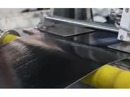 ماكينة تصنيع خراطيم مسطحة ذات فتحات جاهزة Pre-Punched Layflat Hose Making Machine
