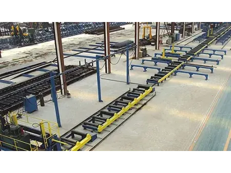 خط لحام كمر حديد مربع ومستطيل (على شكل صندوق مجوف) Box Beam Welding Line