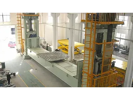 جهاز تثبيت ولحام قطع الفولاذ مع عمودين Dual Column Welding Positioner