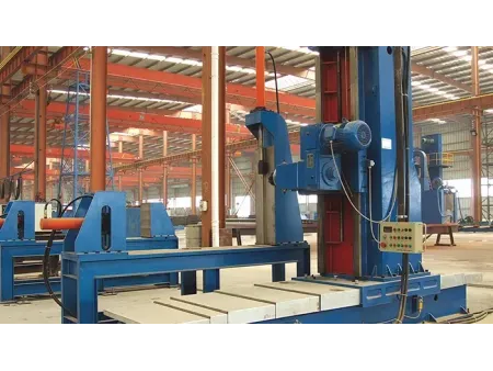 ماكينة تفريز أطراف كمر حديد End Face Milling Machine for Steel Beams