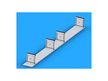 ماكينة تجميع كمر حديد مربع ومستطيل Steel Box Beam Assembling Machine