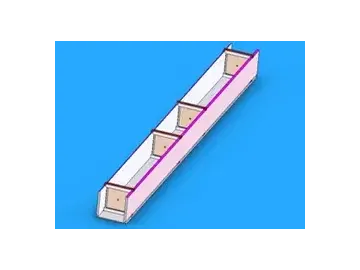 ماكينة تجميع كمر حديد مربع ومستطيل Steel Box Beam Assembling Machine