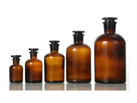 عبوات وقناني زجاجية للمختبرات والمعامل (زجاجات ومستلزمات معملية/ أدوات المختبر الزجاجية)