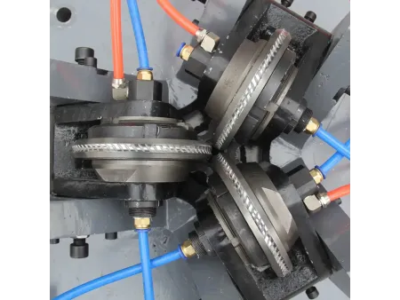 خط إنتاج قضبان التسليح المستقيمة بالدرفلة الباردة Cold Rolling Line for Straight Rebars