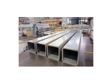 تيوبات ألومنيوم مربعة ومستطيلة Square & Rectangular Aluminum Tubes