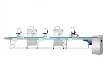 خط تغطية وتزيين الكيك Cake Decorating Line