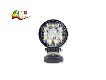 مصباح LED دائري للطرق الوعرة بقدرة 27 واط 27W Round LED Off-road Light